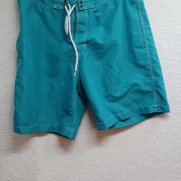 Trunks Surf‎ & Swim Co. Men's Large Turquoise Trunks - Picture 4 of 11